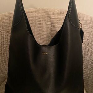 Coach Black Brooklyn, bag, 39 with receipt